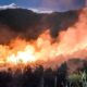 Sigue la lucha contra los incendios en Chubut y Río Negro.