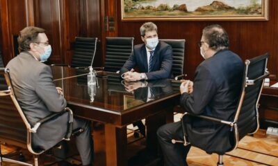 Uñac y Kulfas se reunieron para analizar el régimen de fomento a las inversiones.