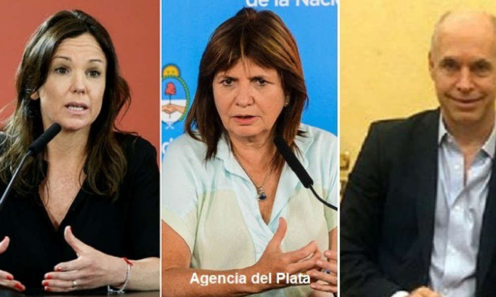 Larreta, Stanley y Bullrich fueron denunciados por atentar a la salud pública.