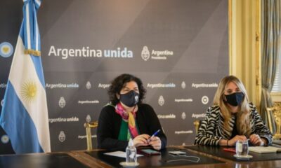 Carla Vizzotti analizó la producción nacional de vacunas junto al comité británico.