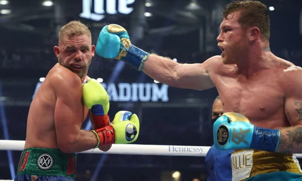 El boxeador Billy Saunders tiene fractura en la órbita del ojo derecho después del nocaut de Canelo.