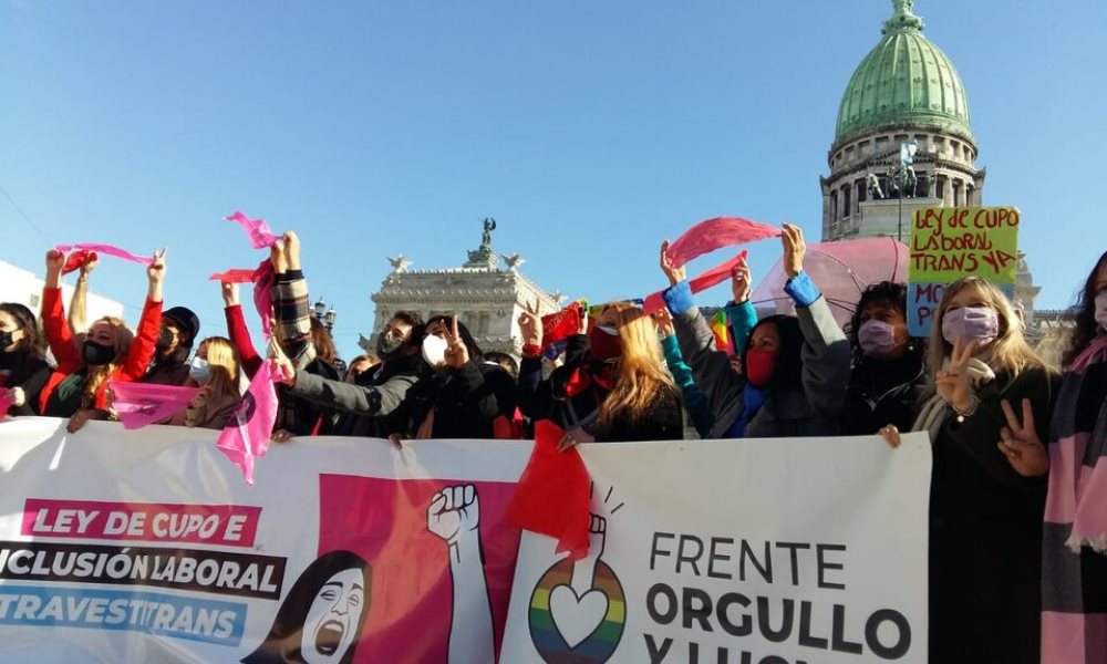 El cupo laboral travesti-trans ya es ley.