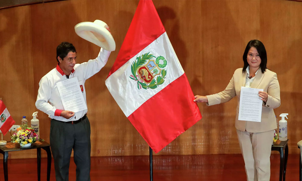 Perú: Balotaje presidencial el domingo entre dos modelos antagónicos.