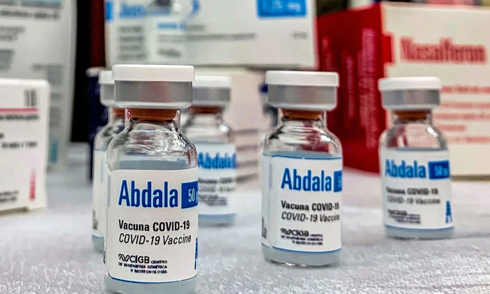 Cuba autorizó el uso de la vacuna Abdala contra el coronavirus.