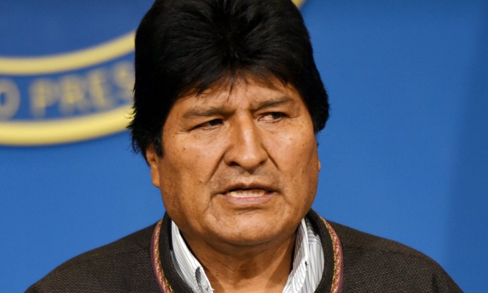 Evo Morales criticó duramente a Mauricio Macri por el envío de armamento a Bolivia.