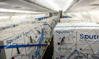 Arribarán 500mil dosis del segundo componente de Sputnik V.