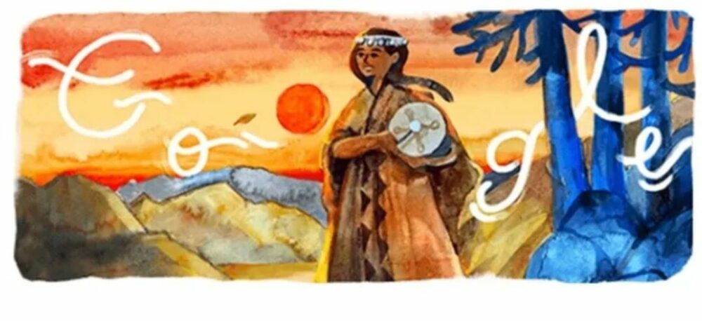 Aimé Painé, la «voz del pueblo mapuche» que recordó el Doodle de hoy.