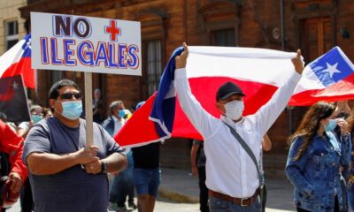 Repudio internacional a Chile por la marcha xenófoba clasificada como «inadmisible».