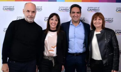 Laciar y Cornejo estuvieron presentes en la Cumbre de JxC nacional.