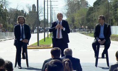 Alberto Fernández puso en marcha 25 obras en 15 provincias: «La pandemia no nos frenó».