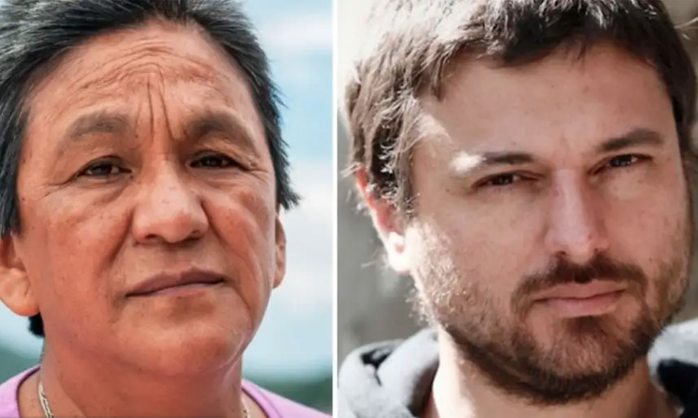 Milagro Sala en charla con Juan Grabois: «En el gobierno son muy flexibles con la oposición y con los nuestros son más duros».