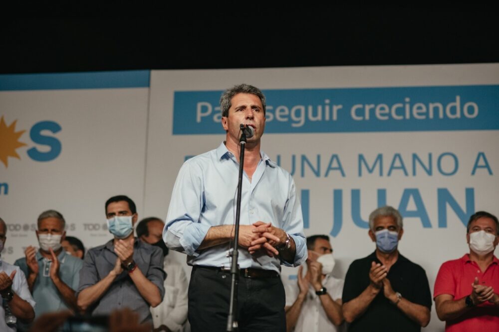 Sergio Uñac: «Hemos conseguido más cosas que ninguna otra provincia».