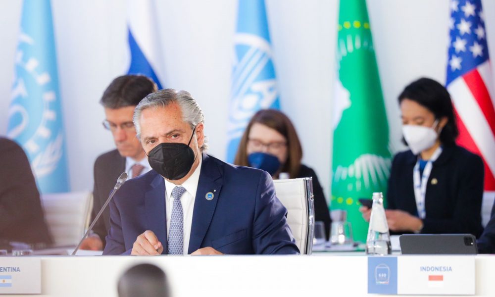 Alberto Fernández en el G20: «El financiamiento internacional debe fijar nuevas reglas para igualar nuestras sociedades».