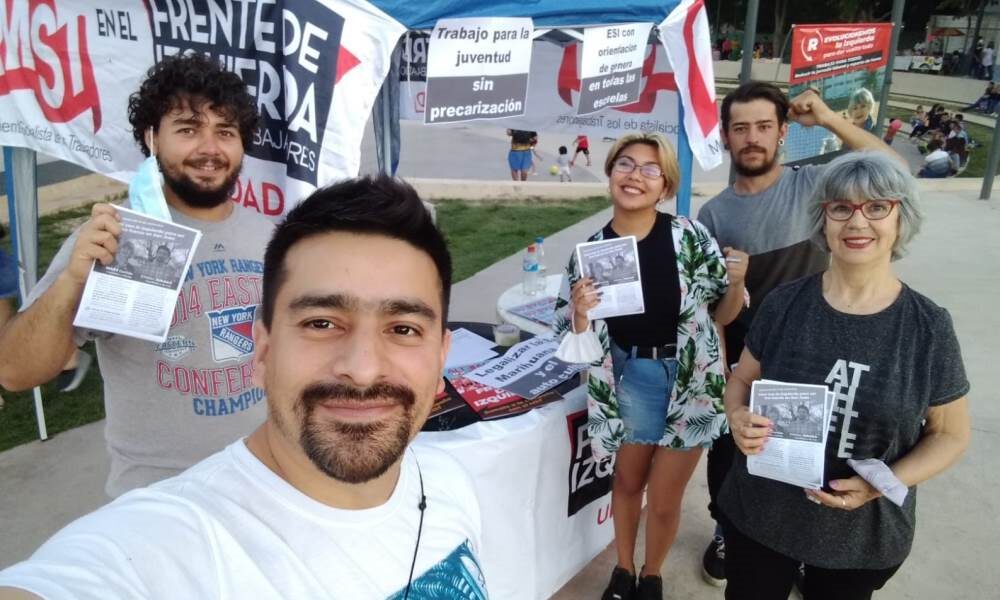 La Izquierda sanjuanina en campaña: plazas, parques y juventud.