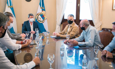 Uñac se reunió con autoridades de la Cámara Argentina de la Construcción Delegación San Juan.