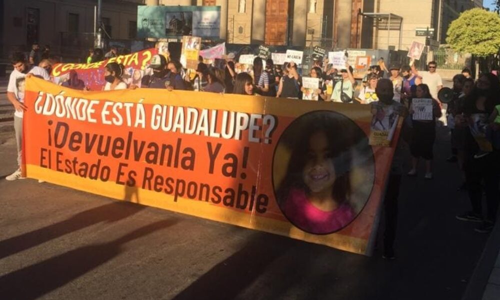 Caso Guadalupe: a 5 meses de su desaparición familiares marcharon junto al pueblo puntano.