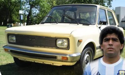 Subastan el primer auto de Maradona como un NFT.