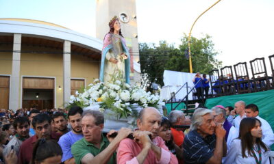 Procesión y misa en honor a Santa Lucía.