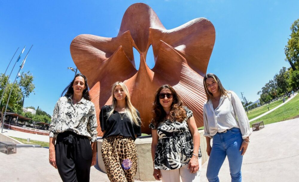 Así luce el Monumento al Deporte después de haber sido restaurado.