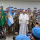 El Papa a los Cascos Azules argentinos: «¿Qué sería de Chipre sin la presencia de su misión?».