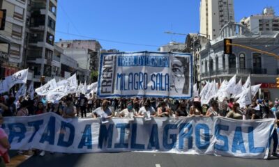 Marcharon por la liberación de Milagro Sala y contra un eventual acuerdo con el FMI.