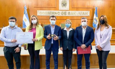 San Martín obtuvo la Mención de Oro del Premio Provincial a la Calidad 2021.