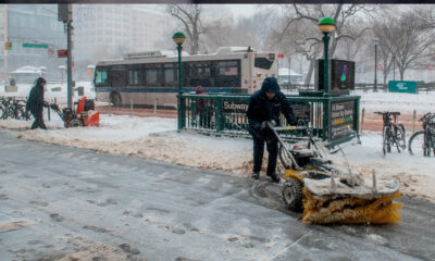 EEUU: estados de la costa este del país azotados por tormenta invernal.