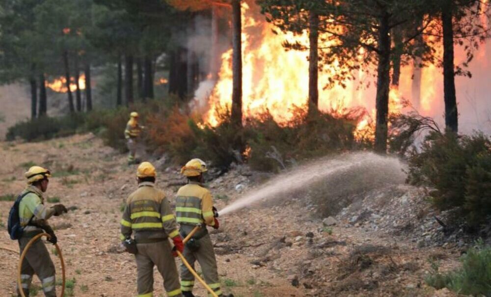 Incendios en Corrientes: Gustavo Valdés dijo que el fuego «se redujo un 30 por ciento».