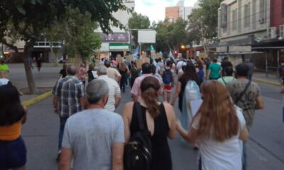 Marcha del 1F: La protesta contra la Corte Suprema también se hizo sentir en San Juan.