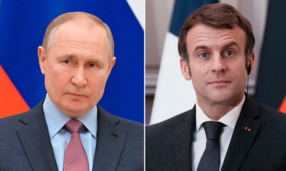 Rusia: Ucrania intensifica bombardeos en Donbás. Putin charla con Macron y se reúne con el consejo de seguridad.