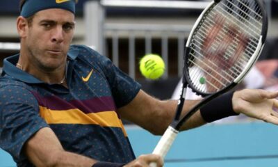 Del Potro inició un tratamiento médico en Suiza para curar su rodilla.