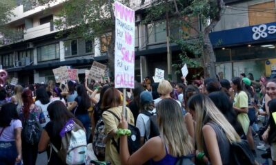 La marcha del 8M en la voz de mujeres sanjuaninas.