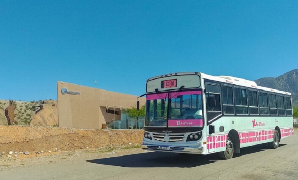 Los sanjuaninos pueden llegar hasta Anchipurac en los colectivos de la RedTulum.