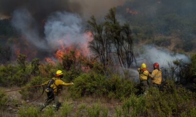 Lograron contener el incendio forestal de Bariloche y surgió un foco activo en San Luis.