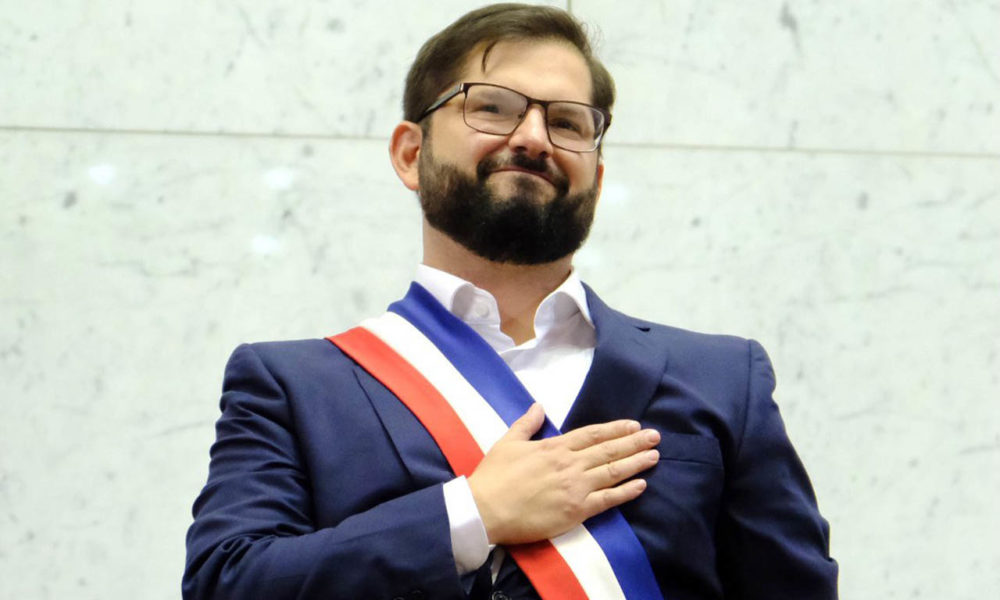 Gabriel Boric asumió como nuevo presidente de Chile.