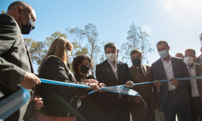 Con la presencia de Carla Vizzotti, Uñac inauguró la última fase del Hospital General Julieta Lanteri.￼