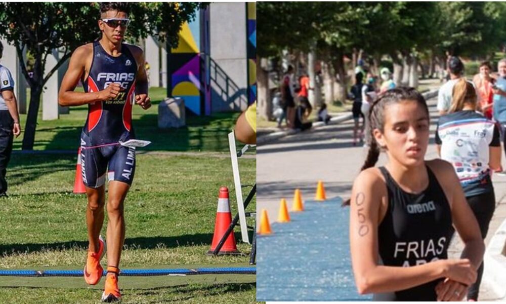 Triatlón: Luciano y Daiana Frías competirán en Catamarca.