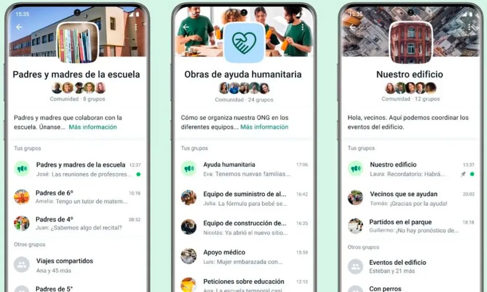 Reaccciones y comunidades: conocé las novedades de Whatsapp.