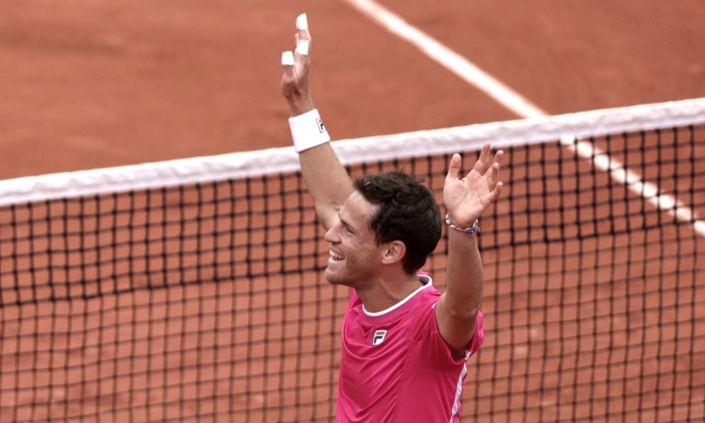 Schwartzman se instaló en octavos de final de Roland Garros.