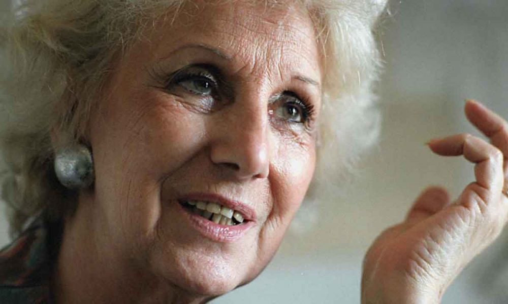 Estela de Carlotto: «Es un clamor nacional regular la Corte Suprema de Justicia».