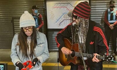 Susana Giménez y Sebastián Yatra sorprendieron en el subte porteño con un show improvisado.