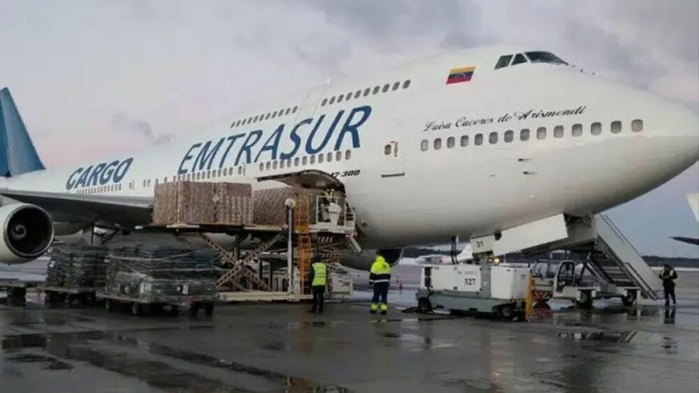 El avión venezolano – iraní de Emtrasur bajo investigación