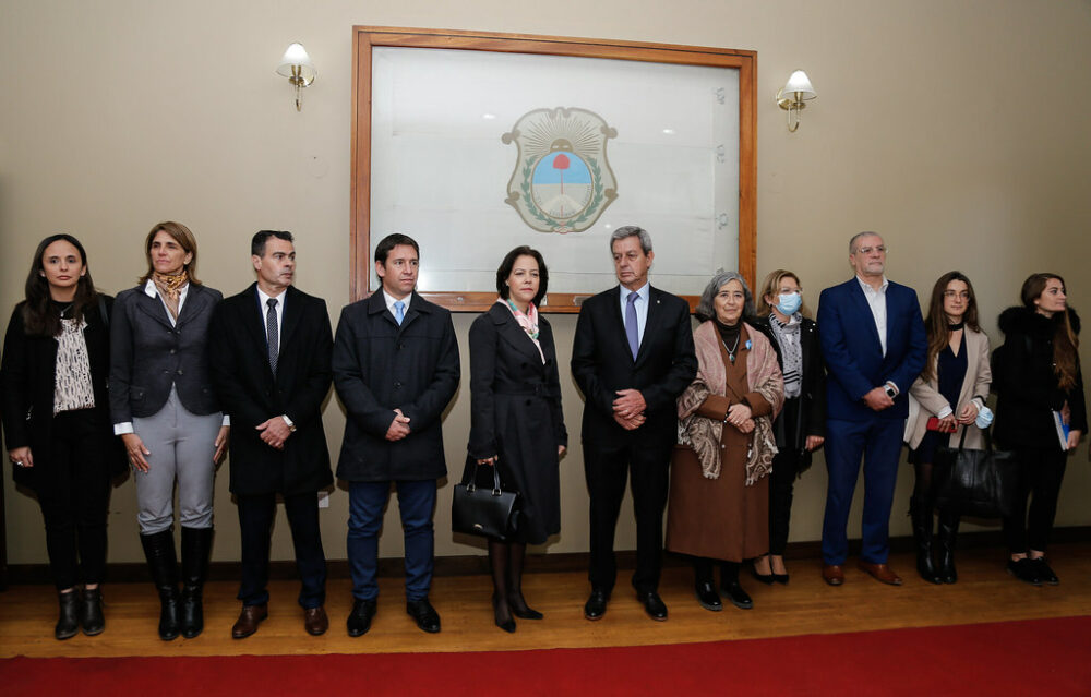 La embajadora de Francia llegó a San Juan para participar de la apertura del Congreso de Profesores de Francés