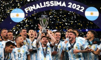 Cristina Fernández celebró el triunfo del seleccionado argentino.