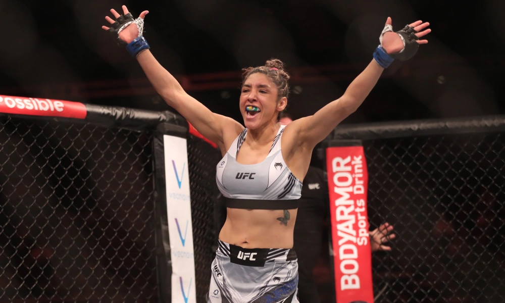 Histórico: La «Malvada» Gómez Juárez, es la primera argentina en ganar por nocaut en la UFC.