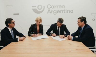 El Gobierno provincial firmó un convenio de cooperación con la presidenta de Correo Argentino.