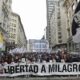 El Frente Milagro Sala marcha este jueves al Congreso Nacional para pedir la libertad de la líder Tupac Amaru.