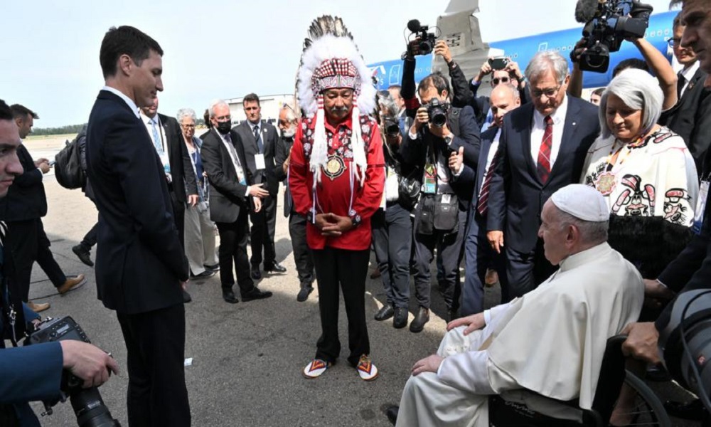 El Papa Francisco pedirá perdón a los indígenas de Canadá.