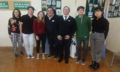 Intercambio de jóvenes gracias al Rotary Club de Rivadavia.