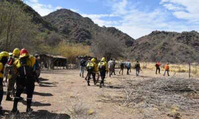 El fuego en Valle Fértil se encuentra contenido.